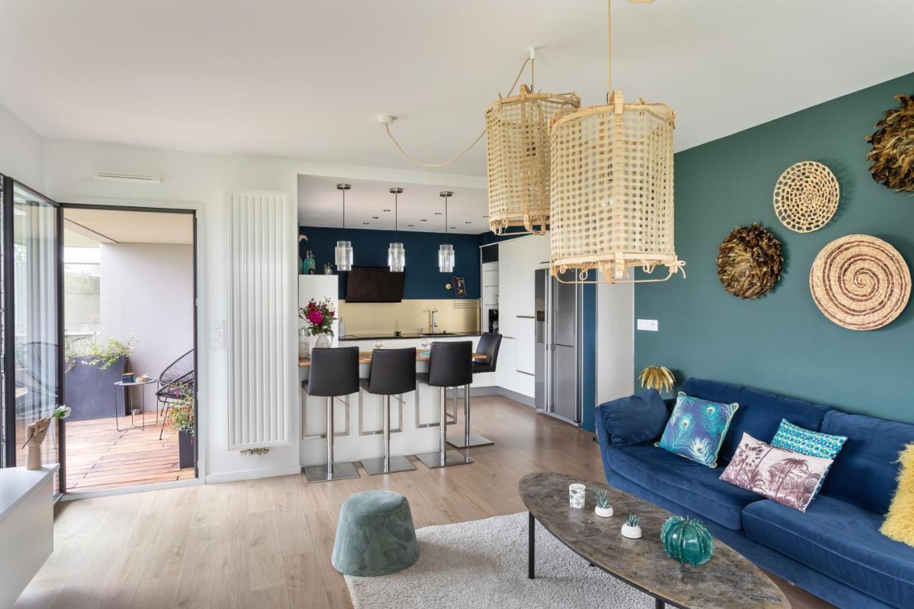 Le Canal - Appt Avec Balcon - Vue Degagee En Bord De Vilaine Rennes Extérieur photo