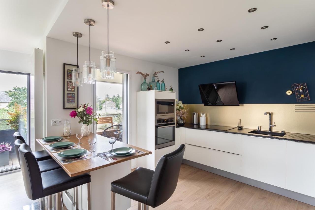 Le Canal - Appt Avec Balcon - Vue Degagee En Bord De Vilaine Rennes Extérieur photo