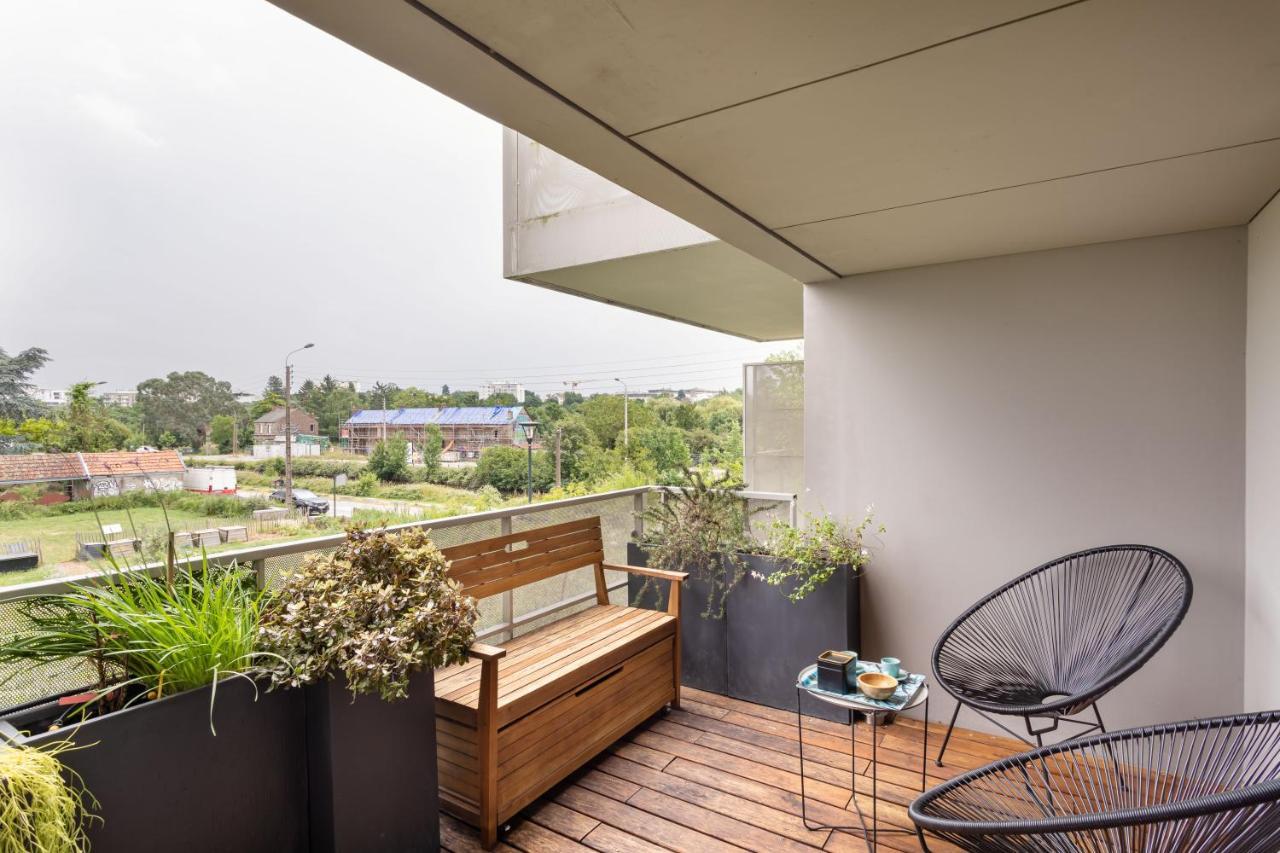 Le Canal - Appt Avec Balcon - Vue Degagee En Bord De Vilaine Rennes Extérieur photo